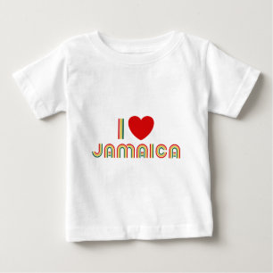 I Love Jamaica Baby T-Shirt