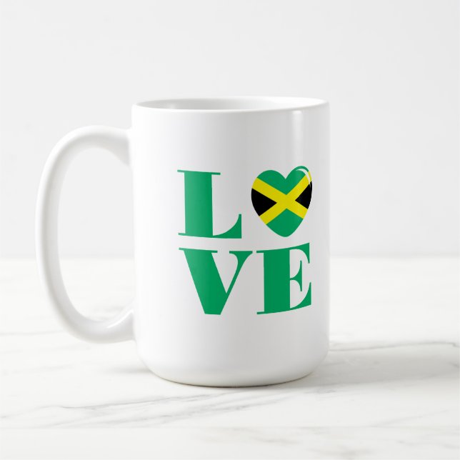 I love Jamaica Coffee Mug (Left)