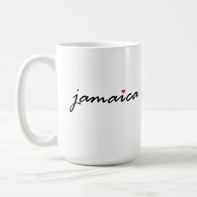 I love Jamaica Coffee Mug (Left)
