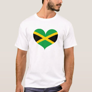 I Love Jamaica Flag T-Shirt