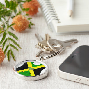 I Love Jamaica Have a Nice Day and a Better Night Key Ring
