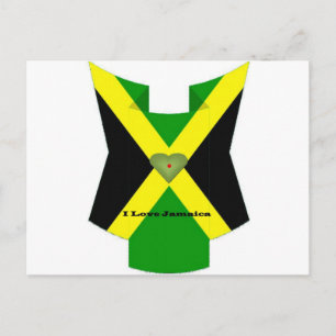 I Love Jamaica Have a Nice Day and a Better Night Postcard