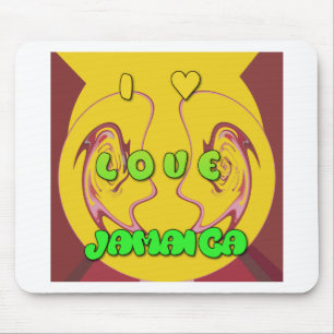 I love Jamaica.png Mouse Pad