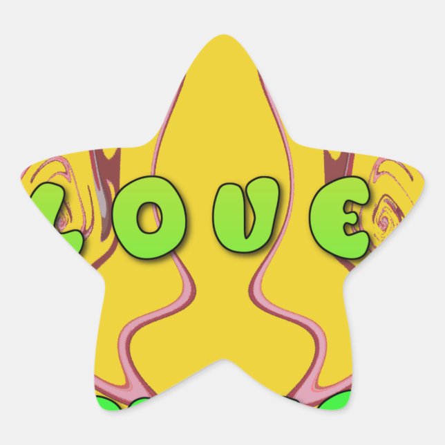 I love Jamaica.png Star Sticker (Front)