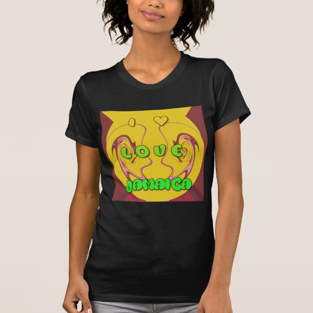 I love Jamaica.png T-Shirt (Front)