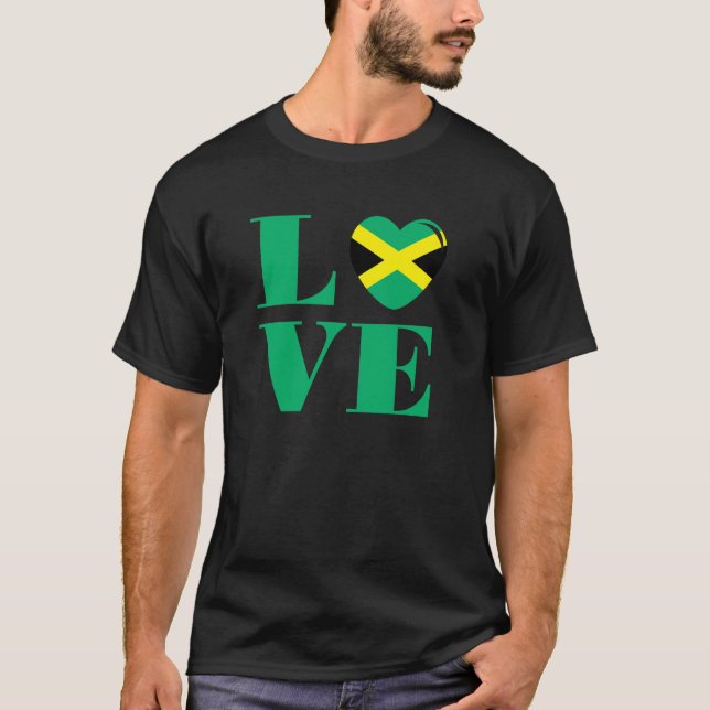 I love Jamaica T-Shirt (Front)