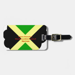 I Love Jamaica. The Beautiful Land of Springs Luggage Tag