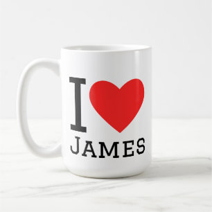I love james coffee mug