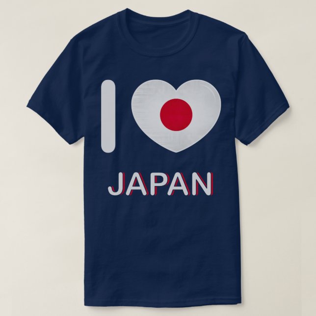 I Love Japan My Home My Country 22 T-Shirt (Design Front)
