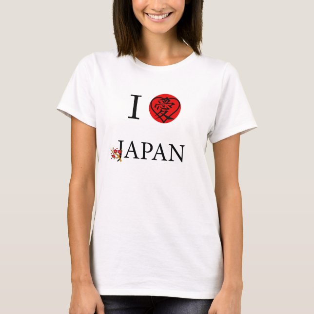 I Love Japan T-Shirt (Front)