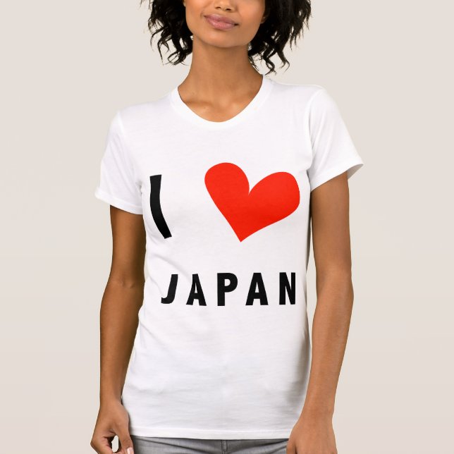 I LOVE JAPAN T-Shirt (Front)