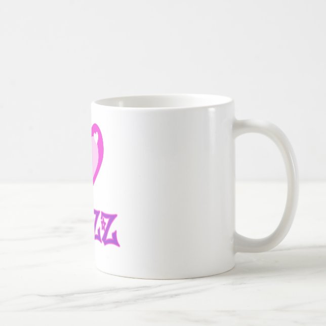 I LOVE Jazz Coffee Mug (Right)