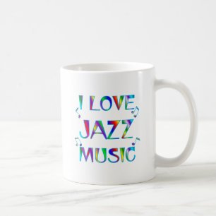 I Love Jazz Coffee Mug