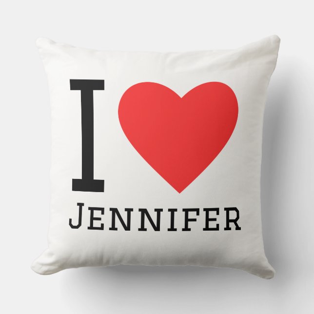 I love jennifer cushion (Front)