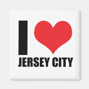 I love Jersey City Magnet