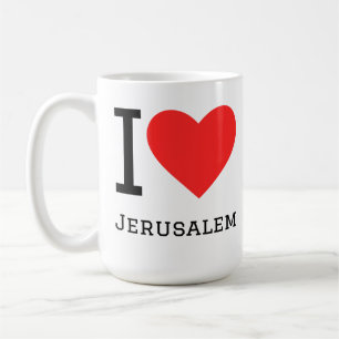 I love Jerusalem Coffee Mug