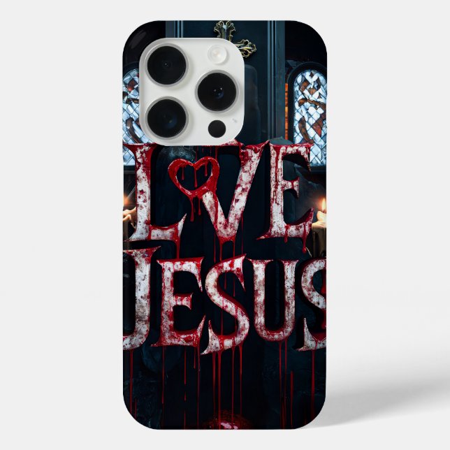 I Love Jesus #6 Case-Mate iPhone Case (Back)