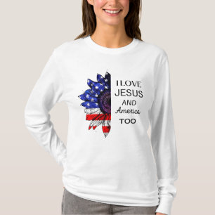  I Love Jesus and America Too T-Shirt