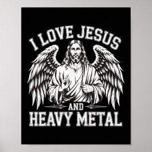 I Love Jesus And Heavy Metal 0 Poster