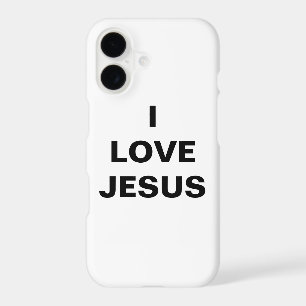 "I Love Jesus" Apple iPhone 8/7 Case