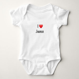 I Love Jesus, Baby Clothes, Love, Christian Baby Baby Bodysuit