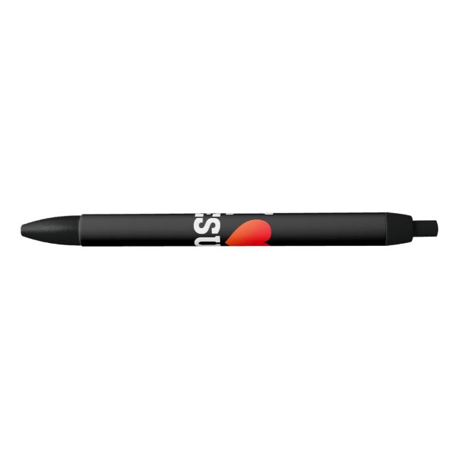 I Love Jesus Black Ink Pen (Front)