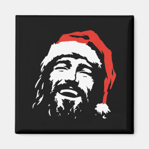 I Love Jesus Christmas Green  Magnet