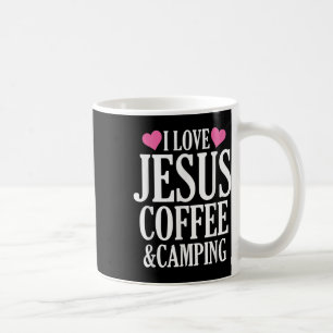 I Love Jesus Coffee And Camping Mug
