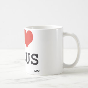 I love Jesus Coffee Mug