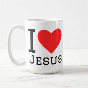 I love jesus coffee mug