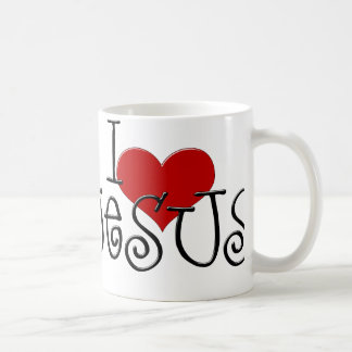 I Love Jesus Coffee Mug Cup