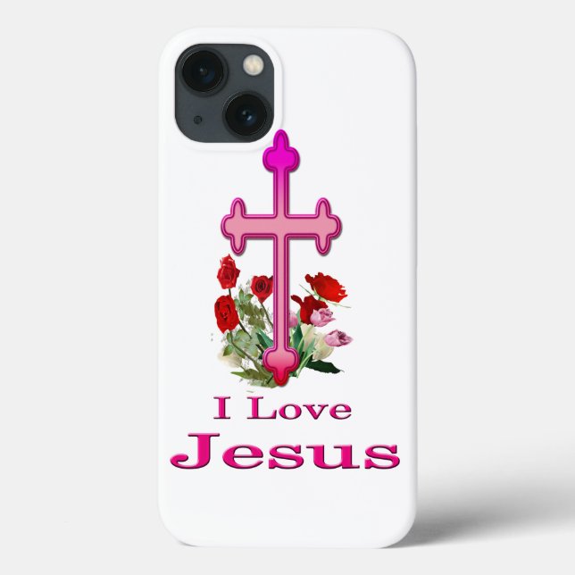 I love Jesus gifts Case-Mate iPhone Case (Back)