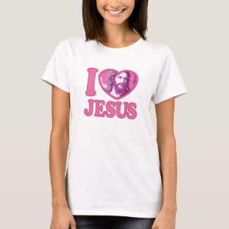 i love jesus - heart T-Shirt
