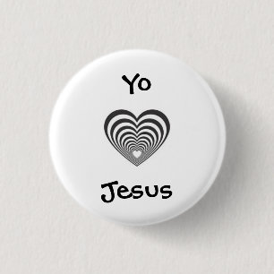 I love Jesus in spanish 3 Cm Round Badge