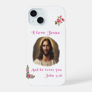 I love Jesus iPhone 15 Case