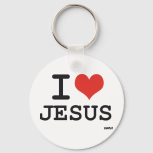I love Jesus Key Ring