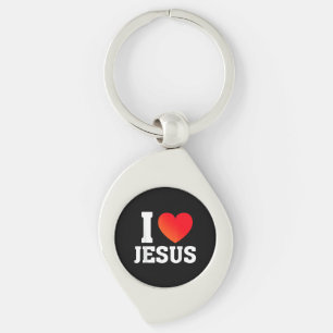 I Love Jesus Key Ring