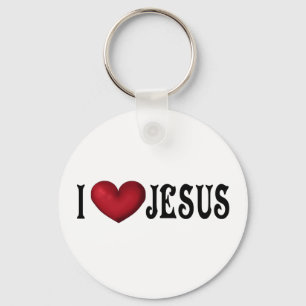 I Love Jesus Keychain