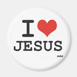 I love Jesus Magnet