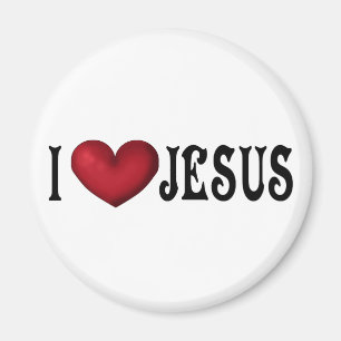 I Love Jesus Magnet
