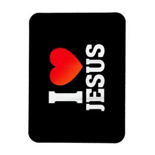 I Love Jesus Magnet