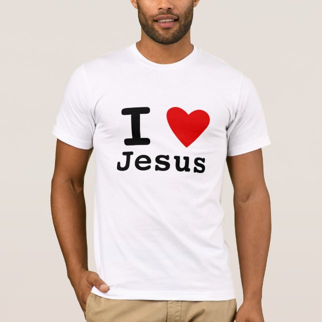 I Love Jesus T-Shirt (Front)