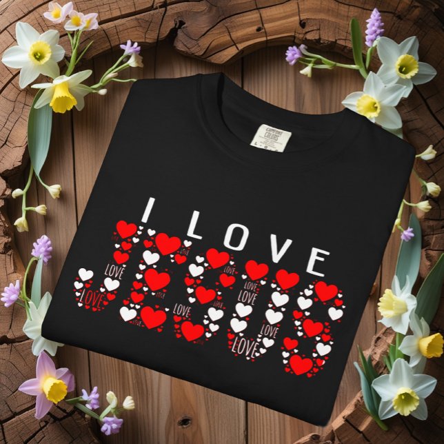 I love Jesus T-Shirt (Creator Uploaded)
