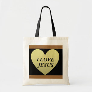 I LOVE JESUS TOTE BAG