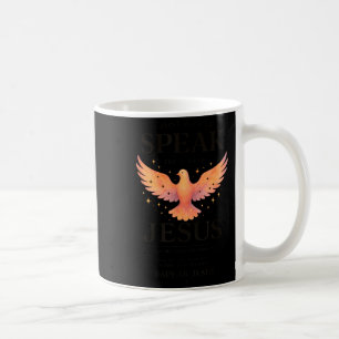 I Love Jesus Waffle Heart Christian Breakfast Coffee Mug