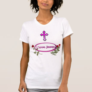 I love Jesus womans clothing T-Shirt