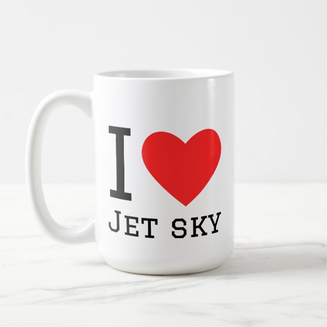 I love jet sky coffee mug (Left)