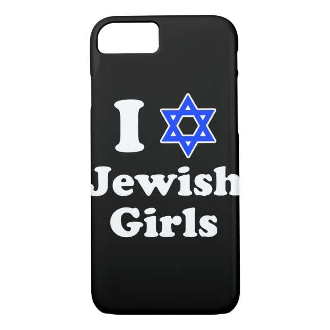 I Love Jewish Girls Case-Mate iPhone Case (Back)