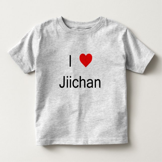 I love Jiichan t-shirt (Front)