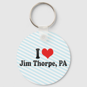 I Love Jim Thorpe, PA Key Ring